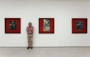 Portrait of US artist Larry Bell at his exhibition space at White Cube in Central.  [SCMP POST MAGAZINE FEATURE]